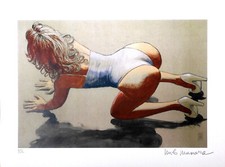 Stell-Es-Auf! Manara 30x40 LGBTQ BDSM Erotik Sex High Heels Geschenk Stöckelschu