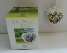 Hutschenreuther Jahresherz Porzellan 2006 in OVP