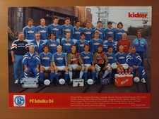 FC Schalke 04, Mannschaftsfoto 1993/94, 1. BL,Kicker,DIN A4,ungeklebt⚽👍