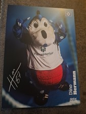 Unikat.  Autogrammkarte. Dino