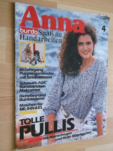 Anna burda spass an - anna;,