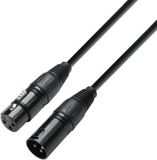 Adam Hall Cables 3 STAR DMF 0600 DMX Kabel 3-Pol XLR Female auf 3-Pol XLR male