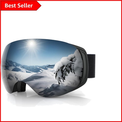 Leichte randlose skibrille - leichte, mit