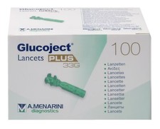 GLUCOJECT Lancets PLUS 33 G
