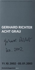 Gerhard Richter handsigniert