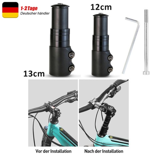 Fahrrad alu lenker erhöhung - alu,