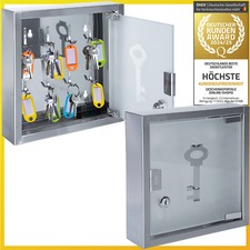 Schlüsselkasten Schlüsselschrank Schlüsselbox Schlüsselbrett Edelstahl Schlüssel