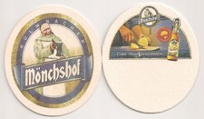 Kulmbacher Mönchshof - Bierdeckel "Echte Brauspezialitäten - Radler"