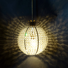Emil Stejnar für Rupert Nikoll, Kristall Lüster Lampe, Crystal Chandelier 1960er