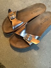 Lavelle Pantoletten Schlappen rosegoldfarben Größe 40