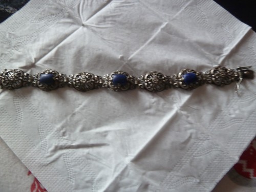 Antikes silbernes armband mit - armband,