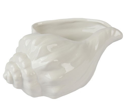 Blumentopf muschel 28x14cm - muschel,