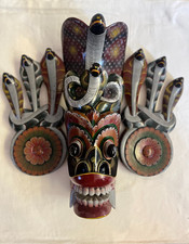 Authentische naga raksha maske - naga, raksha-maske