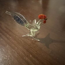Glasfiguren tiere hahn - glasfiguren,