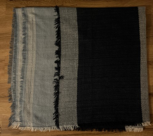 Zara wollschal 140x140cm weich - 140x140cm,