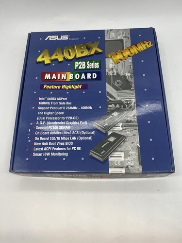 Asus 440bx mainboard - asus, p2b