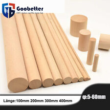 Rundstab Buche Bastel Holzdübel Buchenrundstäbe Glatt Dübelstange Holzstab 