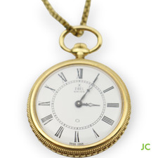 EBEL 18k Taschenuhr mit Halskette