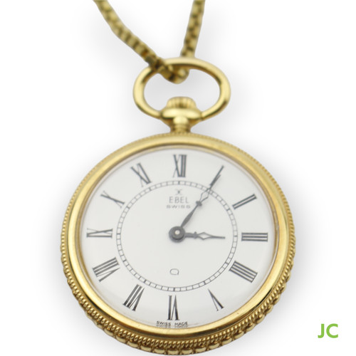 Ebel 18k taschenuhr mit - 18k,