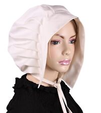 Tudorhaube Rosa groß ohne Borte Mittelalter Larp Haube Kopfbedeckung Theater