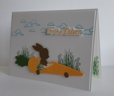 3-D Karte Ostern "Frohe