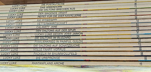 Lucky luke comic alben - lucky,