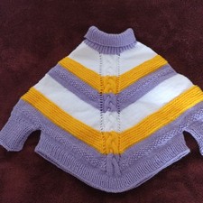  Kinder Poncho 🧶 Unikat