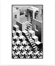 KREISLAUF - M. C. Escher 55x65