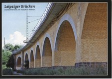 AK Leipzig Wahren Eisenbahnbrücke am Viadukt, 2004