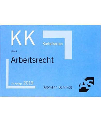 Karteikarten arbeitsrecht - karteikarten,