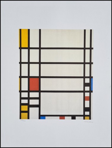 Piet mondrian trafalgar - mondrian, *