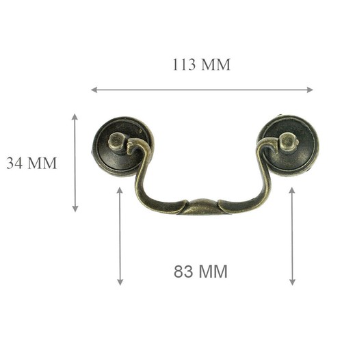 Möbelgriff möbelknopf metall - möbelgriff,