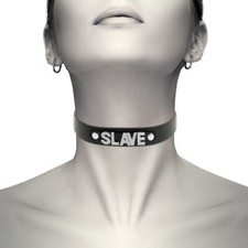 Sklaven halsband aus veganem - sklaven-halsband,