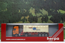 Herpa 1:87 144742 Mercedes-Benz Actros Container Sattelzug Thier in Ovp Nr.5200
