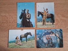 Winnetou Pierre Brice° Lex Barker° H. Lom° Postkarten E 54, E53,E51, E78