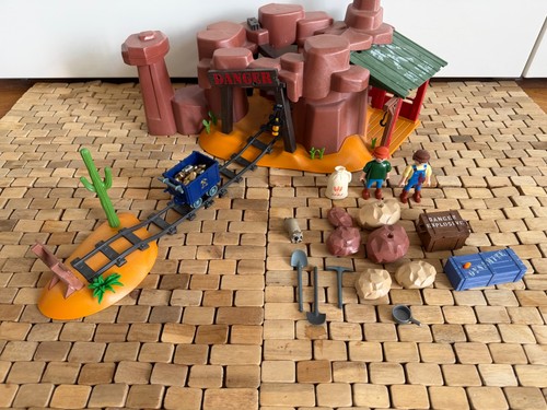 Playmobil western goldmine - western,