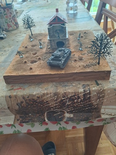 Modellbau diorama mit - modellbau,,