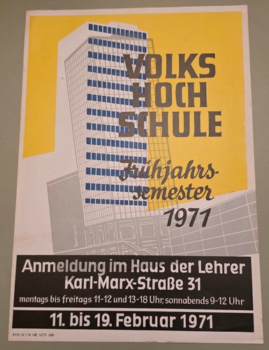 Ddr werbeplakat - ddr,