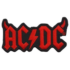 AC/DC Patch · Horns Logo Red