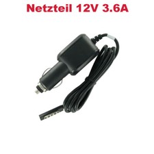 Ladegerät KFZ für Microsoft Surface Pro 2 64GB 128GB, Pro 256GB 12V 3,6A