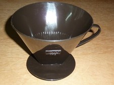 ORIGINAL"MELITTA" KAFFEEFILTER - BRAUN- 1X6- KUNSTSTOFF- 1 LOCH- MADE IN GERMANY