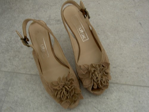 Peeptoe sling pumps sutor - sutor,, gr