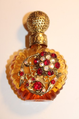 Parfum flakon leer - flakon,