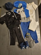 13 Teile Paket Gr 74 Adidas Jogginanzug Winter Herbst Frühling Jogginghose Mütze