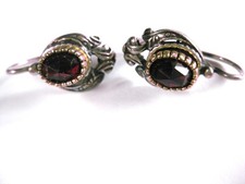 Antike Ohrringe Silber mit