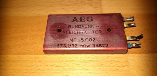 Gleichrichter aeg aus - aeg,