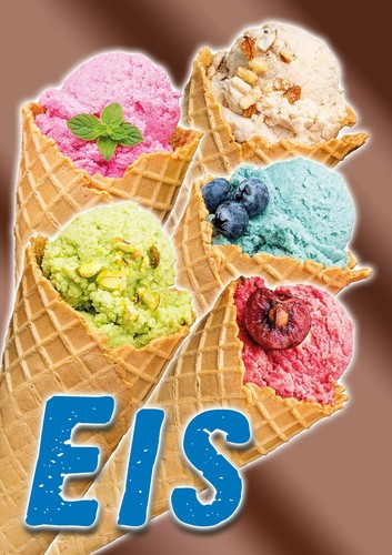 Plakat eis dina1 - dina1, wetterfest