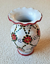 Vase, Keramik, Handbemalt, Alt Italy 165/320