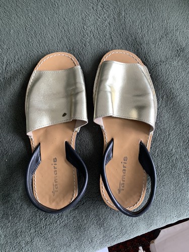 Tamaris sandalen leder - 39,