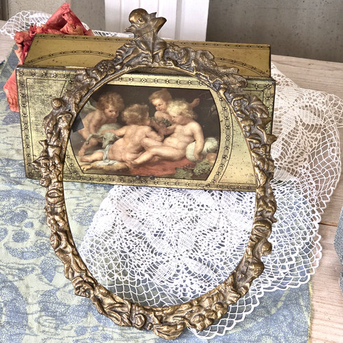 Messingrahmen mit putto für - mit,